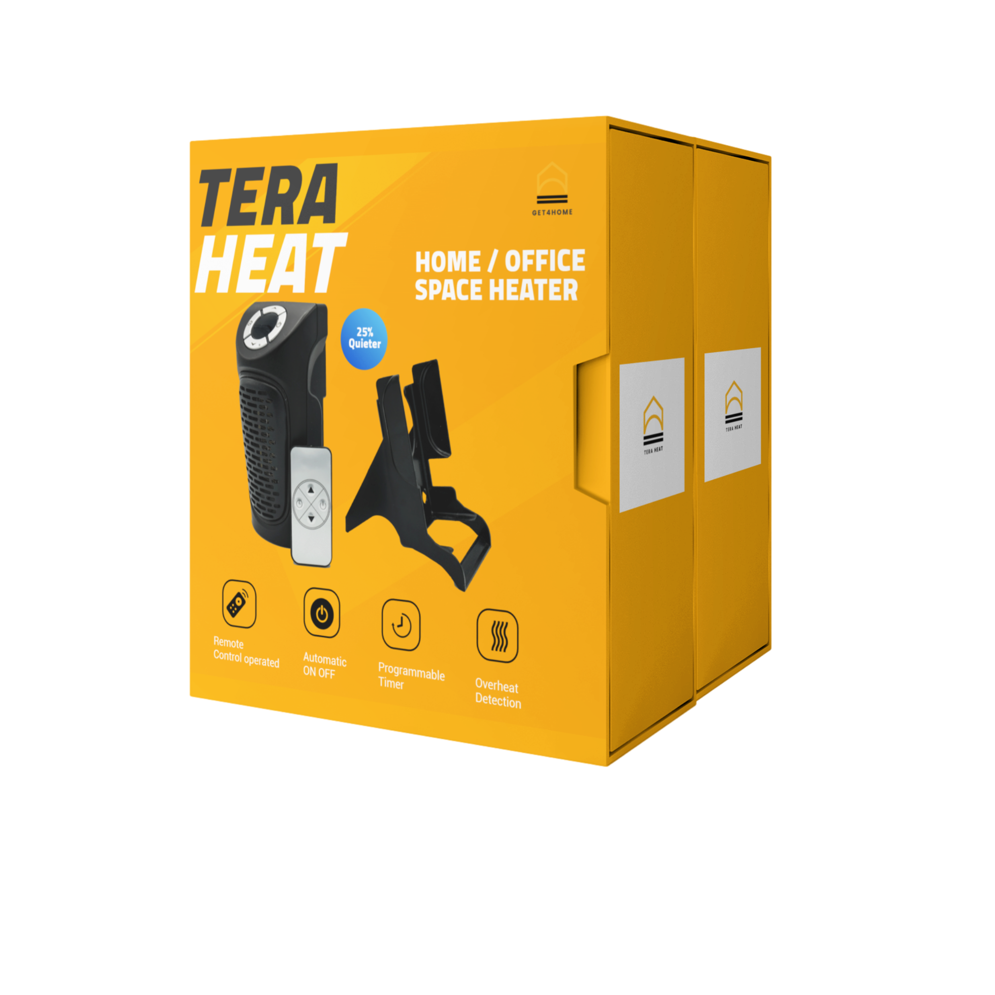 Tera Heat Home Office space heater - 2 sets
